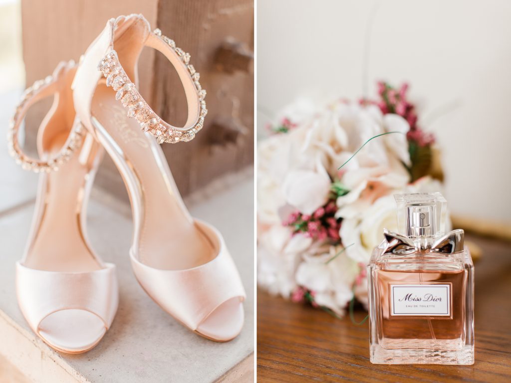 Wedding Shoes and Perfume