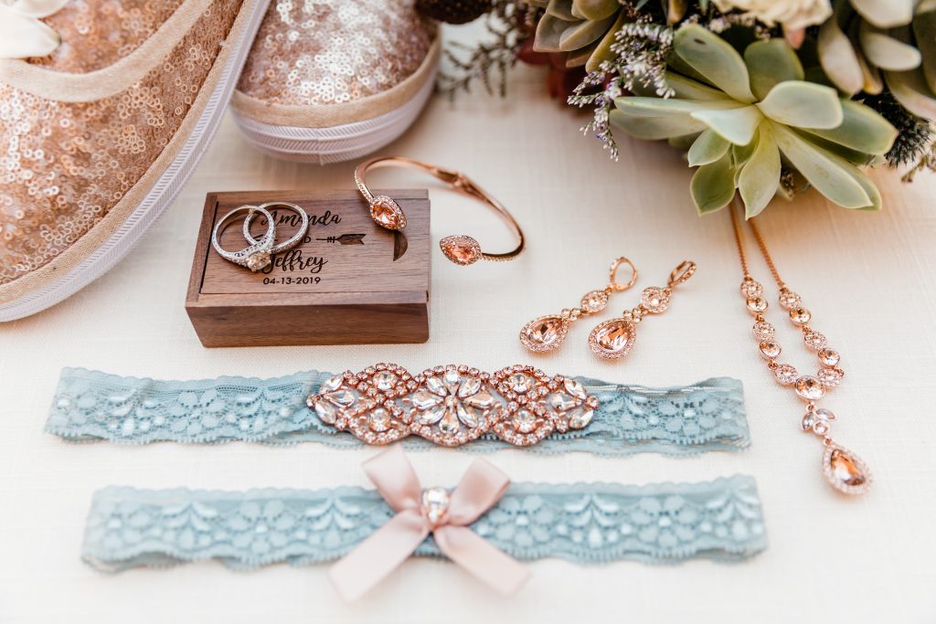 Rose Gold Wedding Details