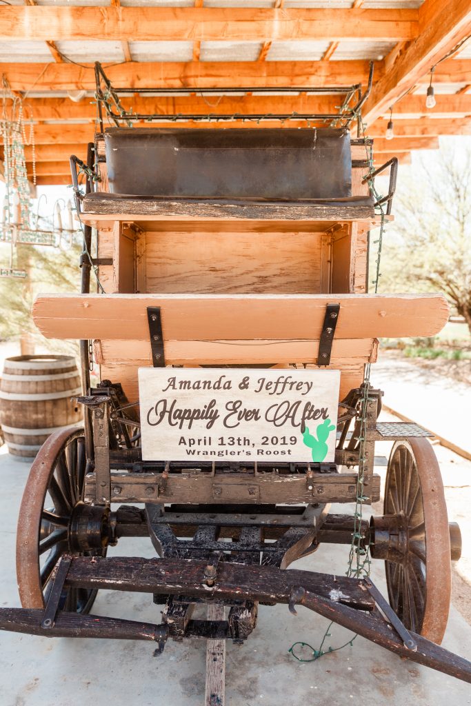 Wedding signage